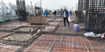 Bê tông cốt thép tại một công trình