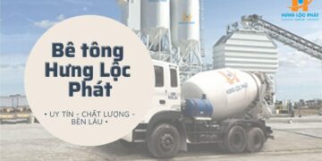 Hệ thống trạm trộn hiện đại bê tông Hưng Lộc Phát