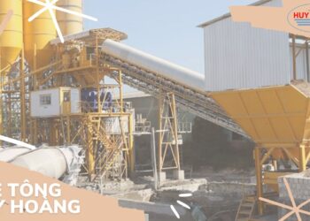 Trạm trộn bê tông Huy Hoàng
