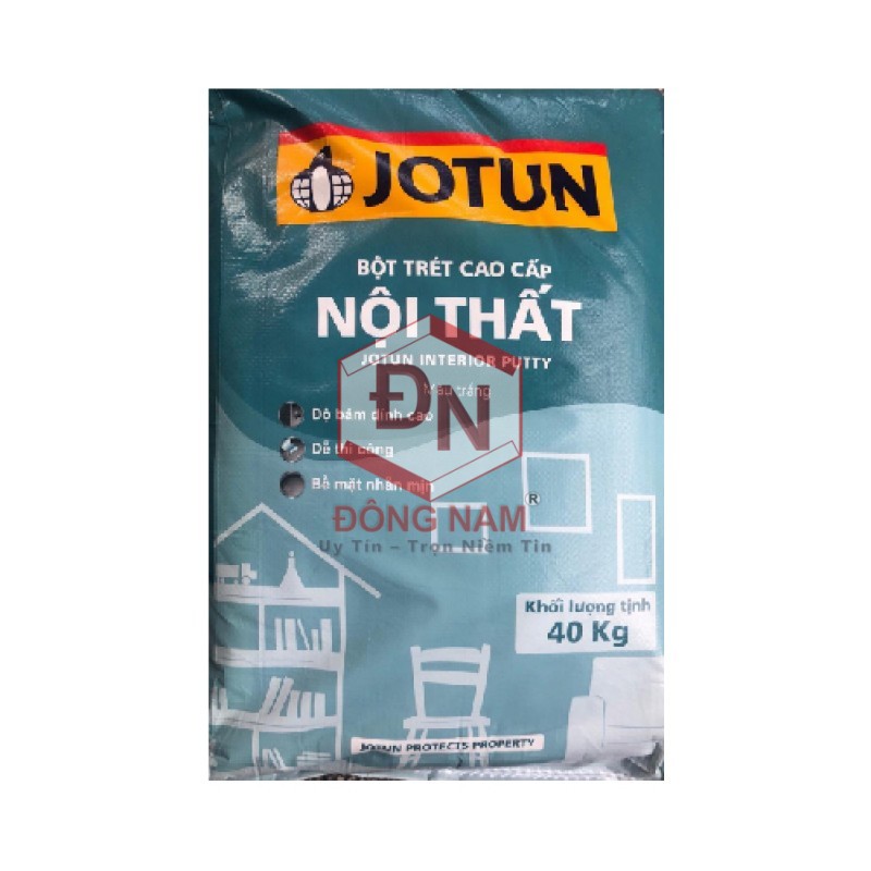 1kg bột trét tường được bao nhiêu m2 Bột trét tường Jotun